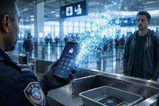 Aktivista si smazal obsah telefonu při letištní kontrole. Využil tísňové heslo a teď mu hrozí vězení